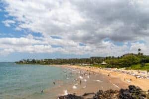 Wailea beach Park in Maui, Hawaii