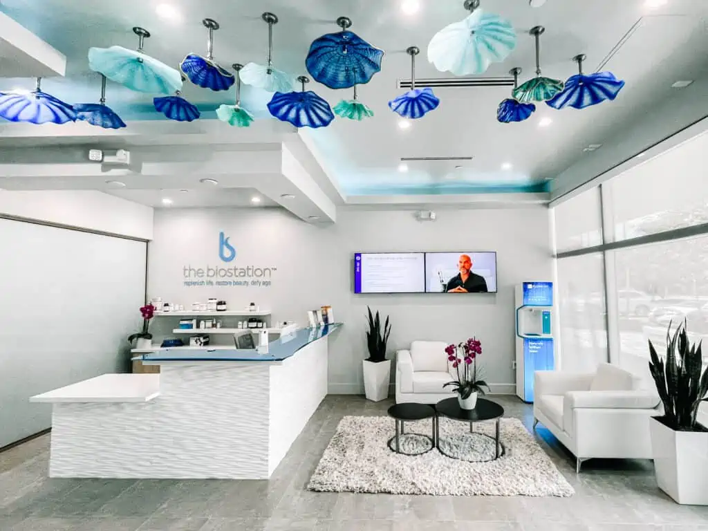 Hormone replacement therapy for men in west delray, fl - biostation reception area
